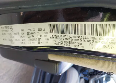 2017 Jeep Cherokee Sport Fwd z USA, uszkodzony, nr VIN 1C4PJLAB2HW619687